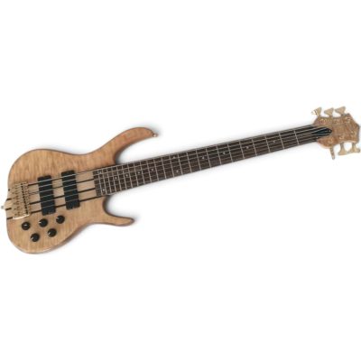 Custom Denver Elite BSR Quilted Maple Top 6 String Bass 24 Frets - Image 3