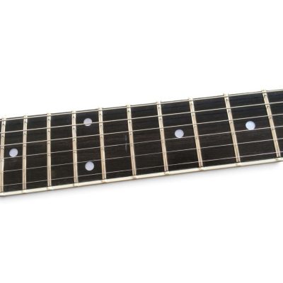 Custom Nova Black Jetglo 325 Lennon 6 String Electric Guitar Gold Pickguard - Image 7