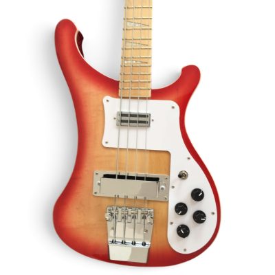 Custom Nova 4003 Fireglo 4 String Bass Maple Fretboard