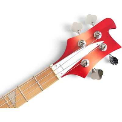 Custom Nova 4003 Fireglo 4 String Bass Maple Fretboard - Image 6