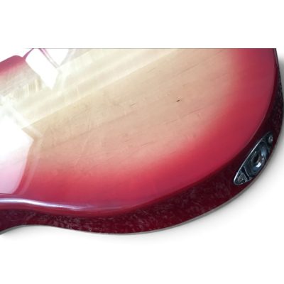 Custom Nova 4003 Fireglo 4 String Bass Maple Fretboard - Image 3