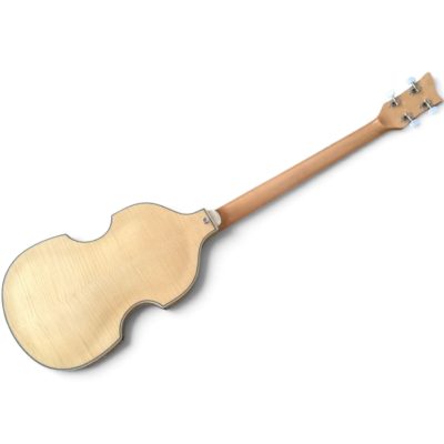 Custom Vale Violin Jack Paul McCartney Finish 500/1 4 String Bass Flamed Maple Back - Image 3
