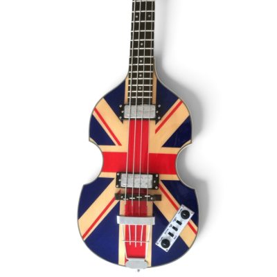 Custom Vale Violin Jack Paul McCartney Finish 500/1 4 String Bass Flamed Maple Back