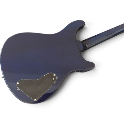 Custom Monarch Santana Blue Burst Flamed Maple Electric Guitar - Image 13