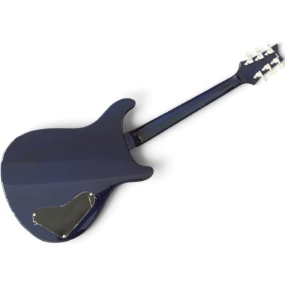 Custom Monarch Santana Blue Burst Flamed Maple Electric Guitar - Image 8