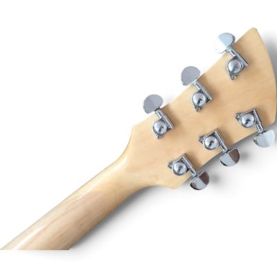 Custom Nova Natural Finish 325C64 21 Inch Scale Length Lennon Maple Fretboard Guitar Bigsby Tremolo - Image 7