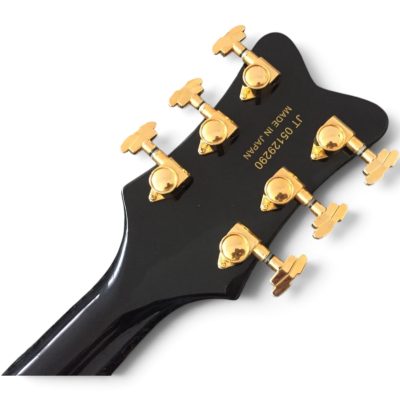 Custom Sovereign G6139T Falcon Black Center Block Single Cutaway Guitar Bigsby Tremolo - Image 6