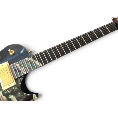 Custom Monarch 22 Frets Dragon Electric Guitar - Image 7