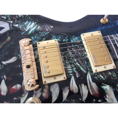 Custom Monarch 22 Frets Dragon Electric Guitar - Image 10