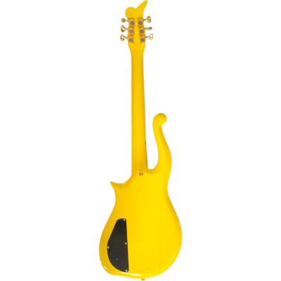 Custom Ember Prince Cloud Yellow 6 String Electric Guitar - Image 6