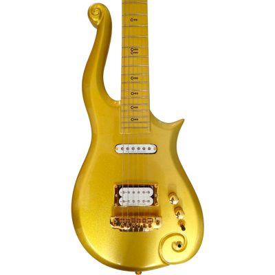 Custom Ember Prince Cloud Gold 6 String Electric Guitar