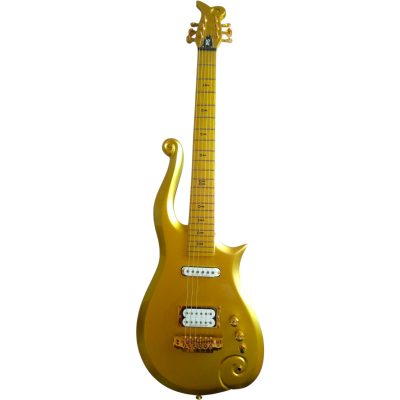 Custom Ember Prince Cloud Gold Electric Guitar
