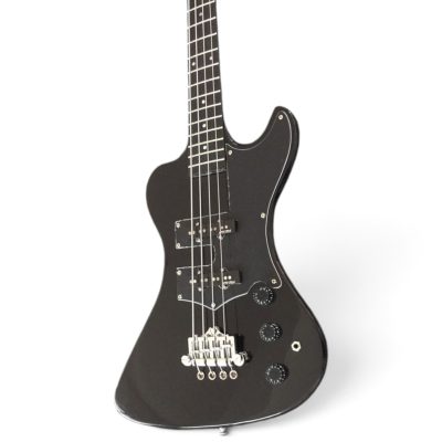Custom Crown Krist Novoselic Black Thunderbird 4 String Bass