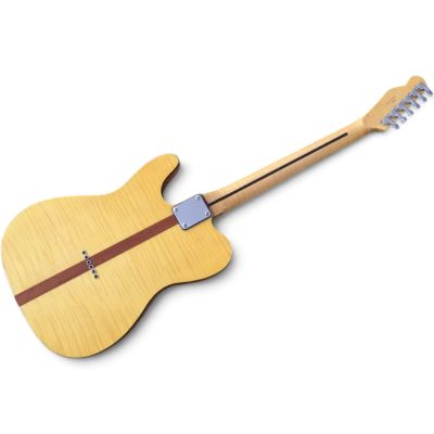 Custom Regent TV Yellow Flamed Maple Top Anderson Mad Cat Electric Guitar - Image 4