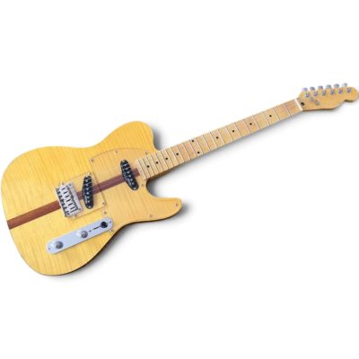Custom Regent TV Yellow Flamed Maple Top Anderson Mad Cat Electric Guitar - Image 8