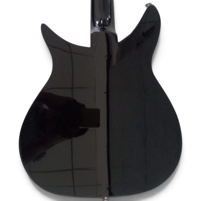 Custom Nova Jetglo Black 325C64 21 Inch Scale Length John Lennon Guitar Bigsby Tremolo - Image 3