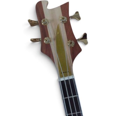 Custom Nova Lemmy Kilmister 4003 Walnut Engrave Carved Oak Leaf 4 String Bass - Image 5