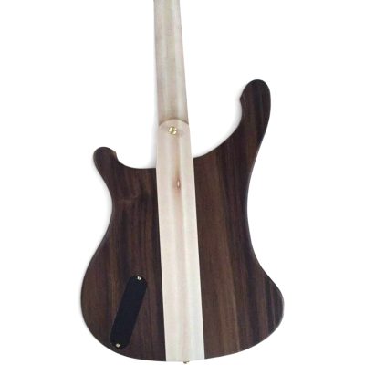 Custom Nova Lemmy Kilmister 4003 Walnut Engrave Carved Oak Leaf 4 String Bass - Image 8