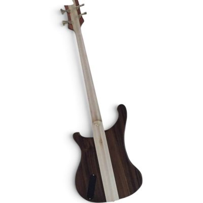 Custom Nova Lemmy Kilmister 4003 Walnut Engrave Carved Oak Leaf 4 String Bass - Image 2