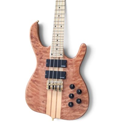 Custom Denver Ken Smith Elite BSR Quilted Maple Top 4 String Bass