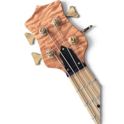 Custom Denver Ken Smith Elite BSR Quilted Maple Top 4 String Bass - Image 8