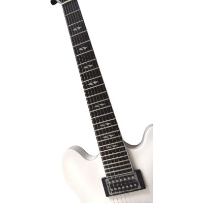 Custom Crown DG335 Dave Grohl White Diamond 7 String Guitar - Image 6