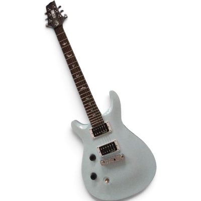 Custom Monarch Santana Sky Blue Finish Electric Guitar - Image 9