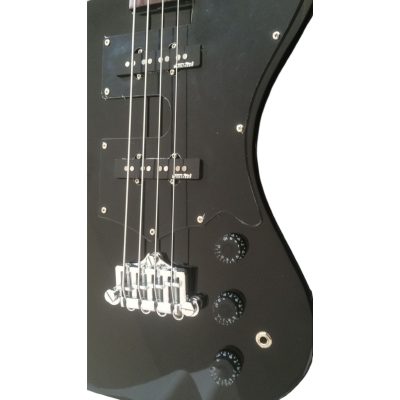 Custom Crown Krist Novoselic Jet Black Thunderbird 4 String Bass - Image 4
