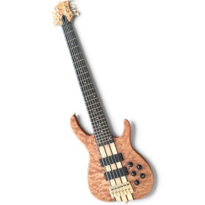 Custom Denver Ken Smith Elite BSR Quilted Maple Top 6 String Bass - Image 6