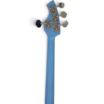 Custom Aether Bongo Sky Blue 4 String Bass With Battery - Image 7