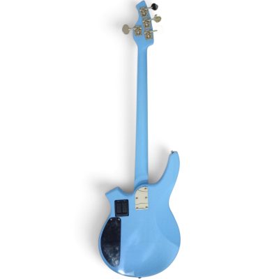 Custom Aether Bongo Sky Blue 4 String Bass With Battery - Image 8