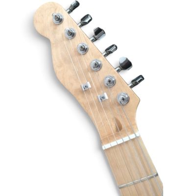 Custom Regent Silver 6 String Electric Guitar - Image 5