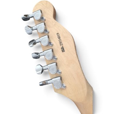 Custom Regent Silver 6 String Electric Guitar - Image 6