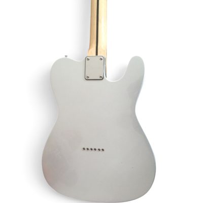 Custom Regent Silver 6 String Electric Guitar - Image 7