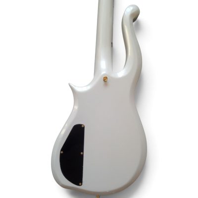 Custom Ember Prince Cloud Pearl White Electric Guitar - Image 4