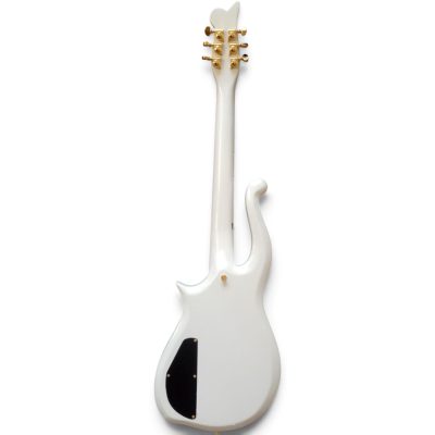 Custom Ember Prince Cloud Pearl White Electric Guitar - Image 5