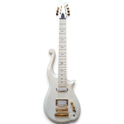 Custom Ember Prince Cloud Pearl White Electric Guitar - Image 9
