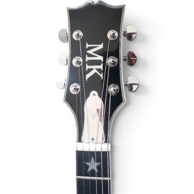 Custom Crown Ace Frehley Budokan Robot Blue Silver Sparkle Dust Guitar - Image 8