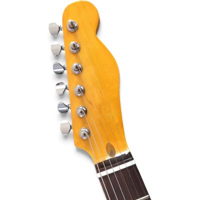 Custom Regent TV Yellow Flamed Maple Top Electric Guitar - Image 4