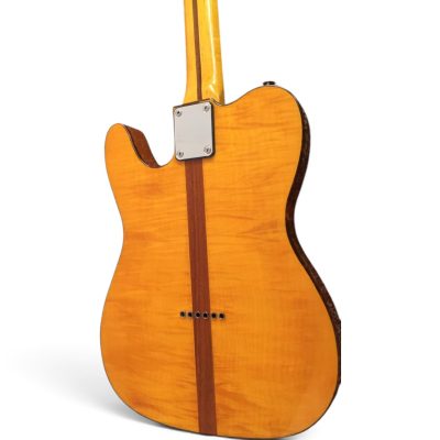 Custom Regent TV Yellow Flamed Maple Top Electric Guitar - Image 6