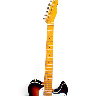 Custom Regent Merle Haggard Tuff Dog Sunburst Quilted Maple Top Guitar 7.25 Inch Radius - Image 7