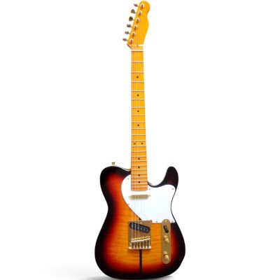 Custom Regent Merle Haggard Tuff Dog Sunburst Quilted Maple Top Guitar 7.25 Inch Radius - Image 9