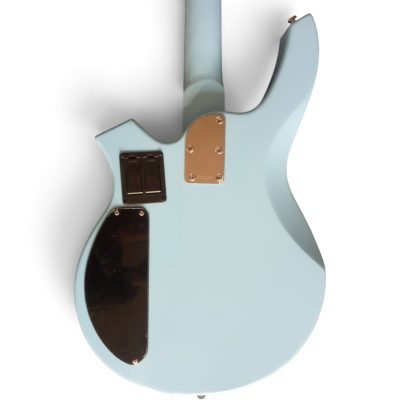 Custom Aether Bongo Sky Blue 4 String Bass - Image 3