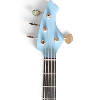 Custom Aether Bongo Sky Blue 4 String Bass - Image 5