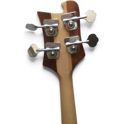 Custom Nova 4003 Natural Alder 4 String Bass Checkerboard Bindings - Image 5