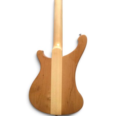 Custom Nova 4003 Natural Alder 4 String Bass Checkerboard Bindings - Image 6