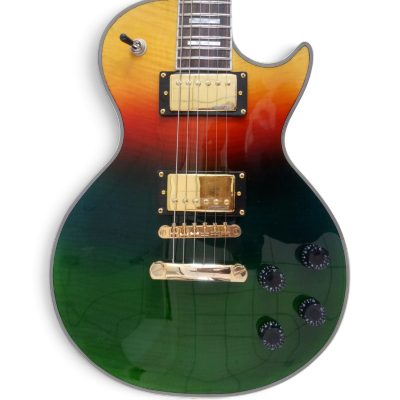 Custom Crown Rainbow Prism Flamed Maple Top Electric Guitar