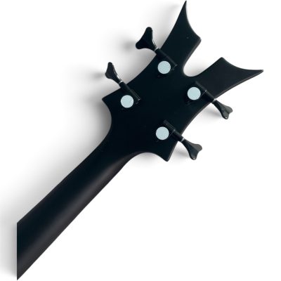 Custom Norturne Matte Black Beast 4 String Bass - Image 2