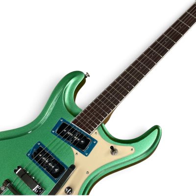 Custom Sapphire Ventures Metallic Green Johnny Guitar Tremolo - Image 11