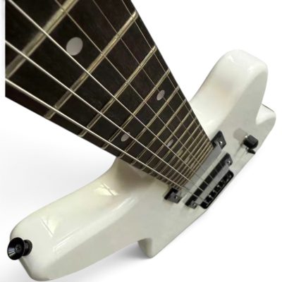 Custom Regent Jim Root Arctic White Finish Jazzmaster Guitar HH Pickups - Image 4